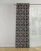 Geometric designed readymade window curtains available at best rates